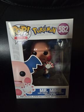 Funko Pop Pokemon Mr. Mime Vinyl Figure #582